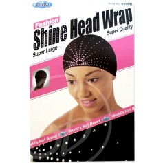 Bonnet bandana à strass "Shine Head Wrap" DRE6100B 