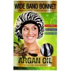 DREAM Satin night cap with ARGAN "Wide band" DRE 5073Z