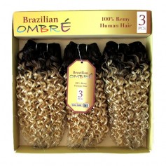 CAREFREE weave BRAZILIAN OMB COIL CURL 3PCS