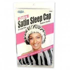 DREAM SATIN SLEEP CAP ZEBRE (SATIN SLEEP CAP) 089Z