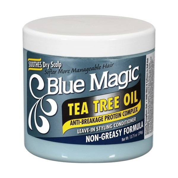 BLUE MAGIC Masque après-shampooing à l'huile de Théier 390g "Tea Tree Oil"