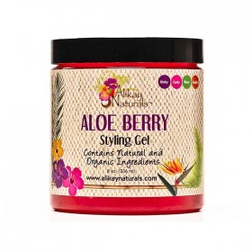 ALIKAY NATURALS Gel coiffant ALOE & FRUITS ROUGES 236ml (Aloe Berry)