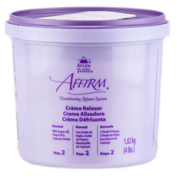 AFFIRM Crème défrisante cheveux normaux ARGAN PEQUI & CUPUACU 1.82kg