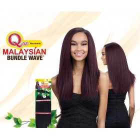 MILKYWAY QUE tissage Malaysian IRONED TEXTURE NATURAL STRAIGHT 7pcs 14"13"12"