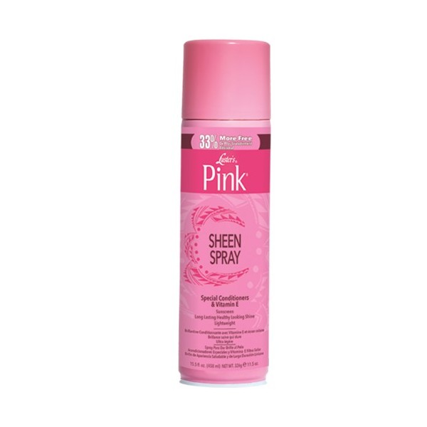 LUSTER's PINK Brillantine conditionnante en Spray 458ml (Sheen Spray)_