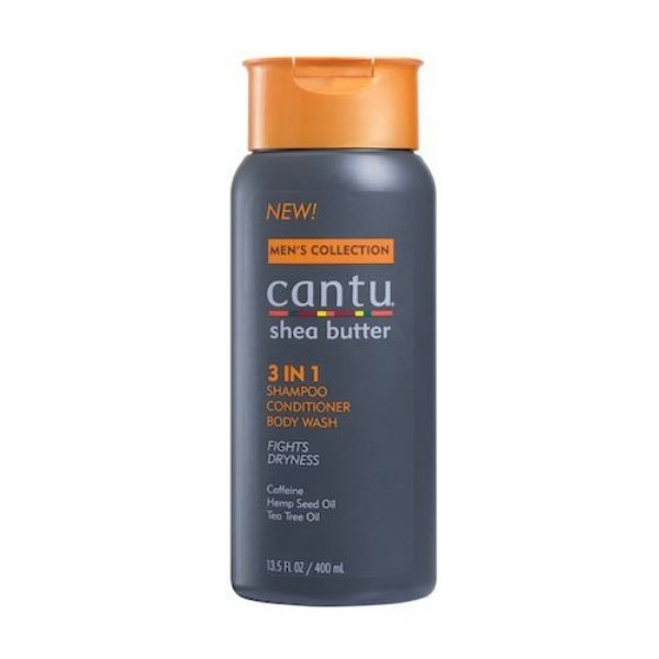 CANTU Shampoo 3 in 1 for men 400ml