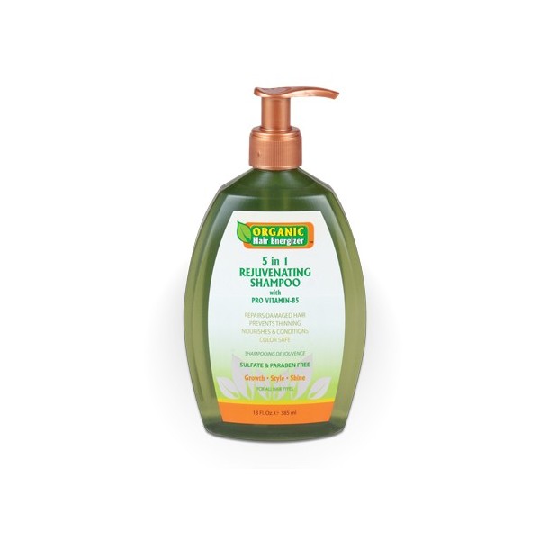 ORGANIC HAIR ENERGIZER Rejuvenating Shampoo 5 in 1 385 ml (5 in 1 Rejuvenating Shampoo)