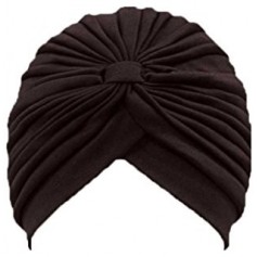 Bonnet turban soyeux DRE106V (Turban hat velvet)