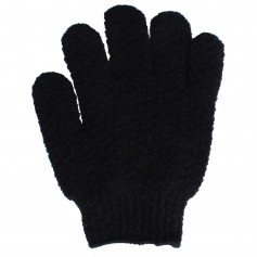Exfoliating Shower Glove Black 