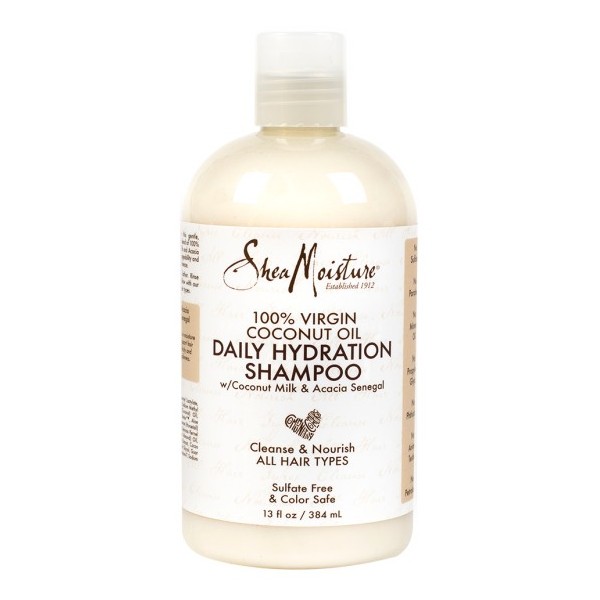SHEA MOISTURE Moisturizing Shampoo 100% VIRGIN COCONUT OIL 384ml