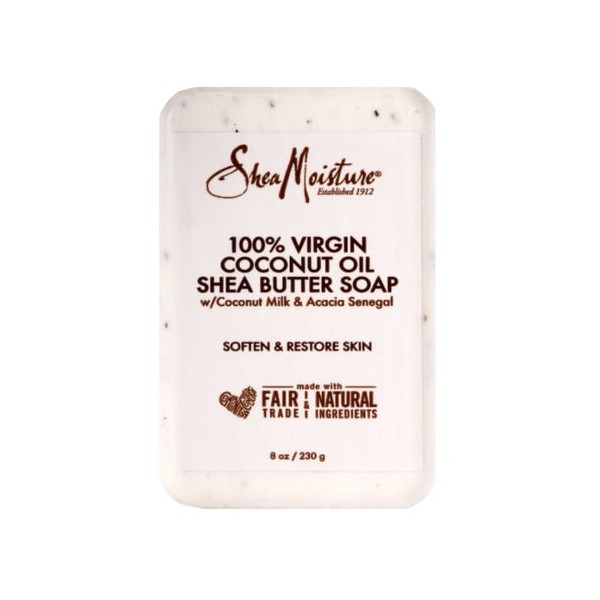 SHEA MOISTURE Soap 100% VIRGIN COCONUT OIL 230g