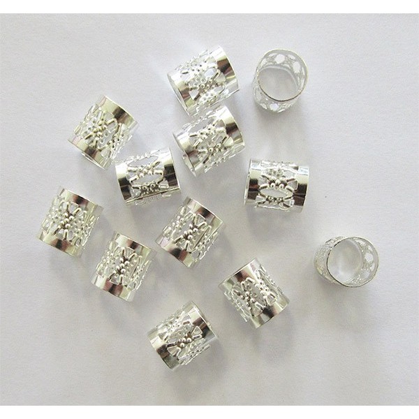 EDEN Beads for mats and locks SILVER 53414 format LARGE