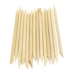 Wooden Cuticle Pusher x15