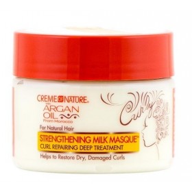 CREME OF NATURE Curl Repair Mask Argan 326g (Milk Masque) *new packaging