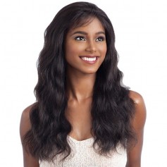 MILKYWAY NATURAL WAVY wig (Lace front NAKED)