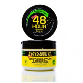 ECO STYLER Hair Styling Gel 48H BLACK CASTOR & FLAXSEED 325ml