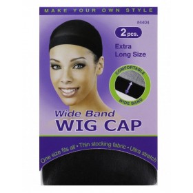 ANNIE Wide Band Wig Cap x2