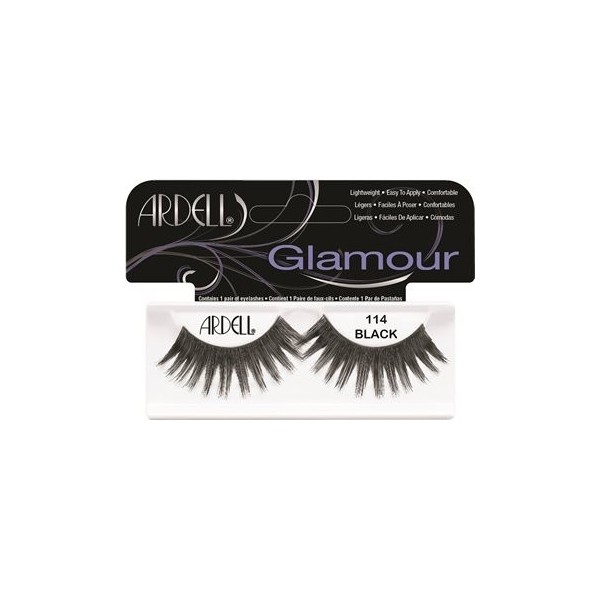 ARDELL Faux cils 114 NOIR (Glamour)