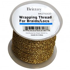 BRITTNY GOLD filament bobbin for braidte/Locks 