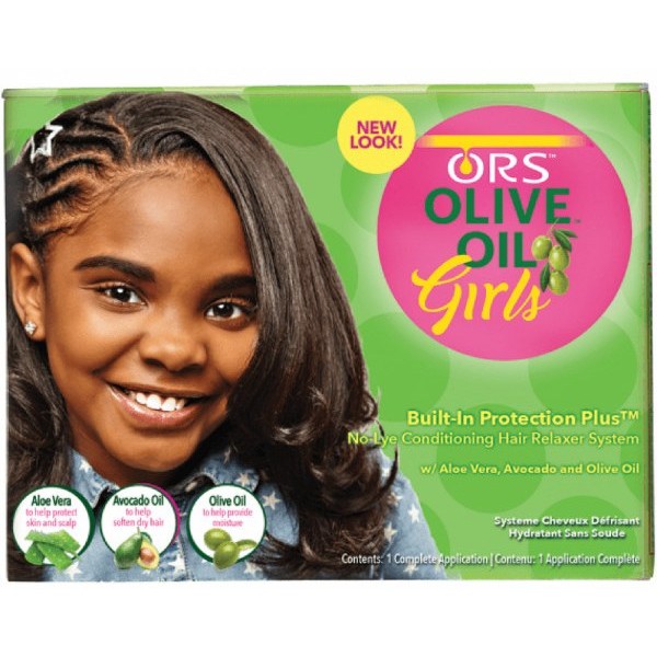 Organic Root Stimulator Kit Défrisant Olive Oil Girls