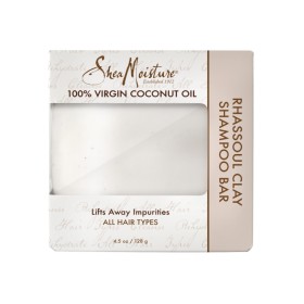 SHEA MOISTURE Solid Shampoo 100% VIRGIN COCONUT OIL 128g (Rhassoul Clay Bar)