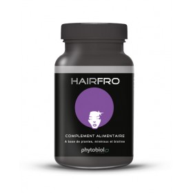 HAIRFRO Accélérateur de Pousse pour Cheveux Frisés/Crépus 100 gélules