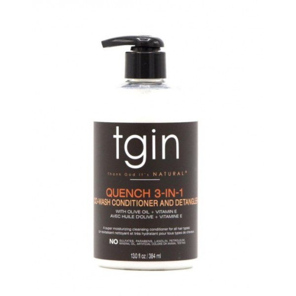 TGIN Co-Wash OLIVE/VITAMIN E 384ml (Quench 3-IN-1)