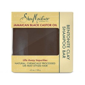 SHEA MOISTURE Solid Shampoo JAMAICAN BLACK CASTOR OIL 128g (Bentonite Clay Bar) 