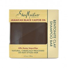 Solid Shampoo JAMAICAN BLACK CASTOR OIL 128g (Bentonite Clay Bar)