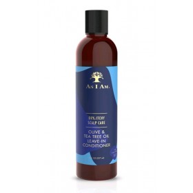 AS I AM Leave-in Moisturizer OLIVE/ARBRE A THE 237ml Dry & Itchy Scalp Care)