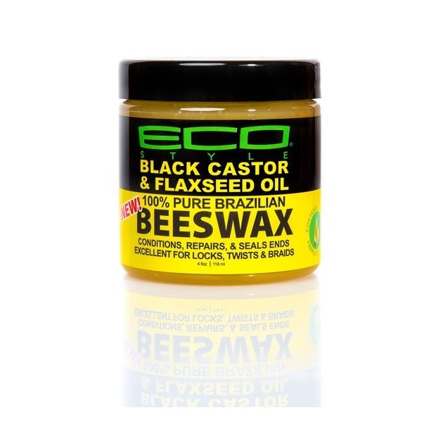 ECO STYLER Brillantine Cire d'abeille 100% Brésilienne 118ml (Beeswax)