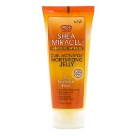 AFRICAN PRIDE Gel activateur de boucles hydratation intense SHEA MIRACLE 170g (Curl Activator Moisturizing Jelly)