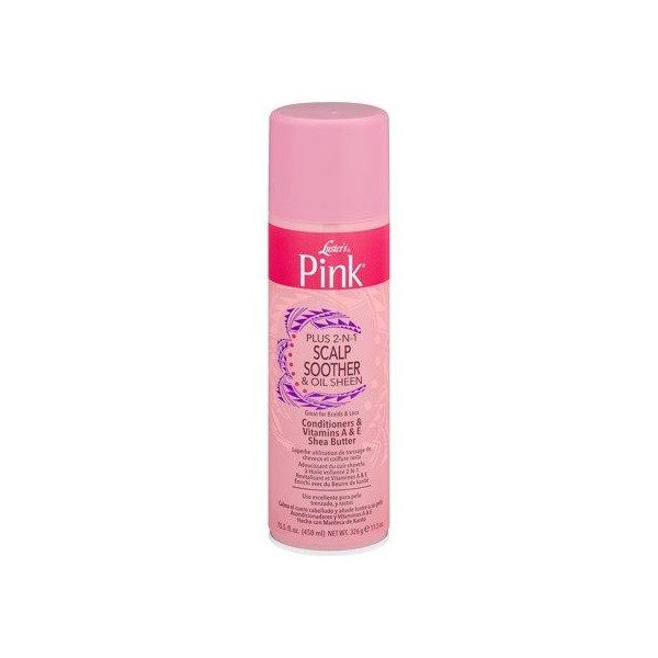 PINK Softening Spray KARITY/VITAMIN A & E 458ml (Scalp Soother & Oil sheen)