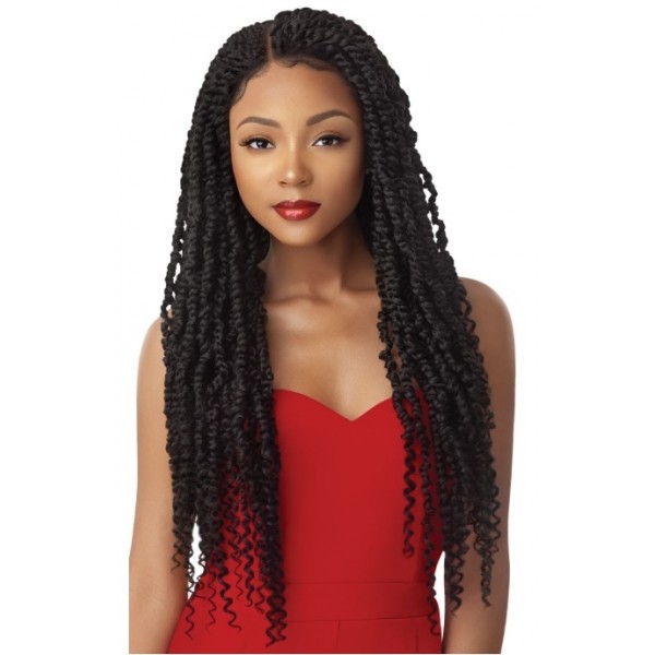 OTHER PASSION TWIST 28" braided wig (Lace Front Braid Wig)
