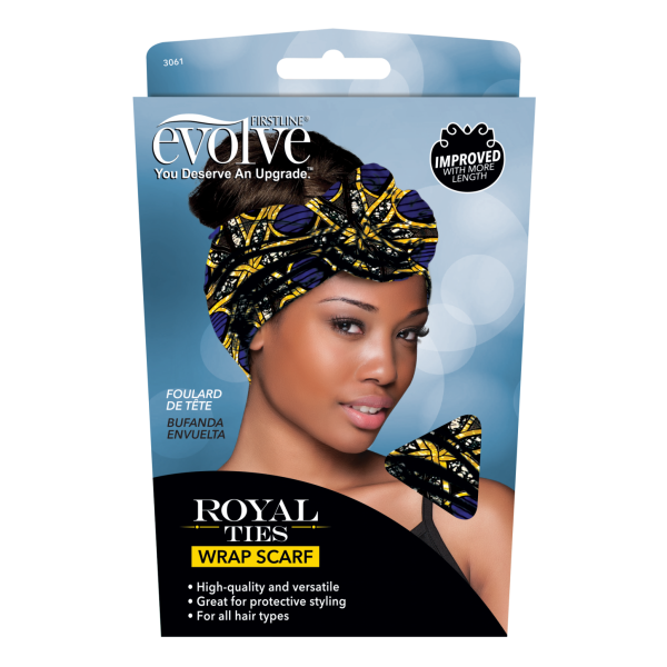 FIRSTLINE Headscarf ROYAL TIES WRAP SCARF (Evolve)