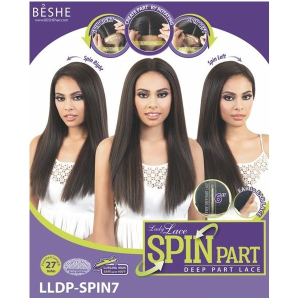 BESHE perruque LLDP-SPIN7 (Deep Part Lace)