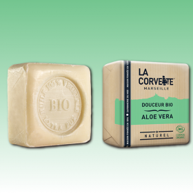 LA CORVETTE Organic ALOE VERA Soap 100g