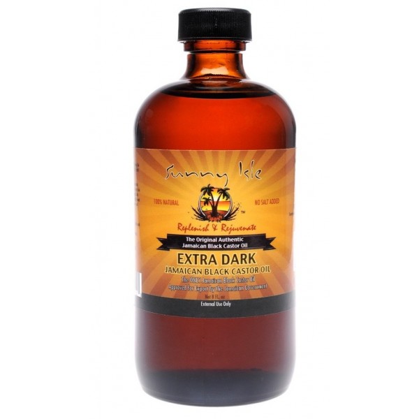 SUNNY ISLE Jamaican Extra Dark Castor Oil (huile de RICIN) 240ml