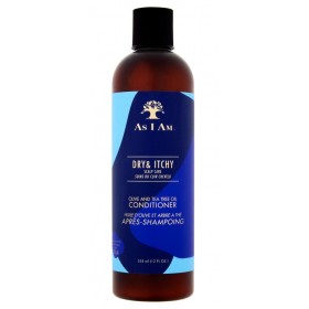 AS I AM Anti-Dandruff Conditioner OLIVE/TEa TREE TREE 355ml (Dry & Itchy Scalp Care)