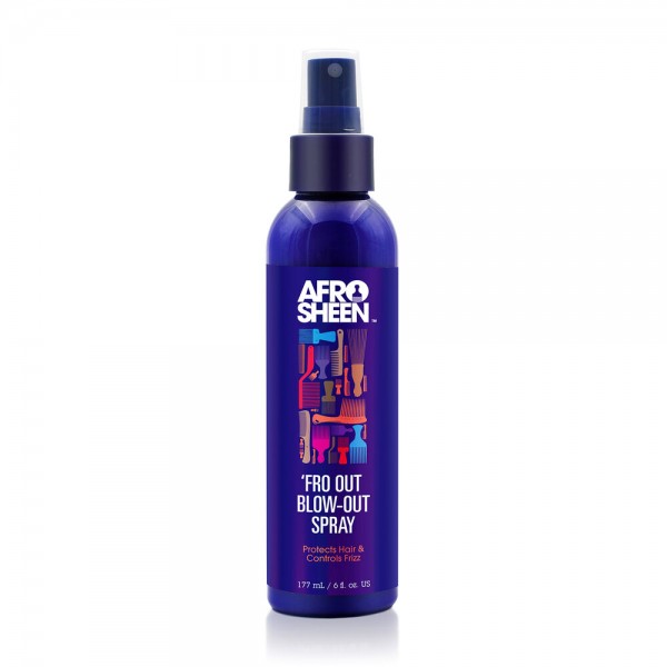 AFRO SHEEN Heat Protection Spray 177ml (Blow-Out Spray)
