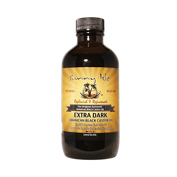 SUNNY ISLE Jamaican Extra Dark Castor Oil (huile de RICIN) 59ml