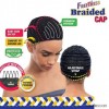 FREETRESS BRAIDED CAP WITH COMBS or BRAIDED CAP WITH COMBS hook