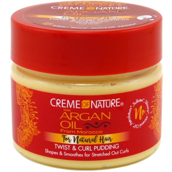 Creme of Nature Crème coiffante pour boucles Argan 326g (Pudding)