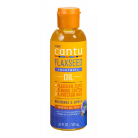 CANTU Huile anti-frisottis GRAINE DE LIN 100ml (Flaxseed smoothing oil)