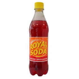 ROYAL SODA Carbonated soft drink grenadine flavour 50cl