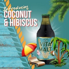 VITAMALT Alcohol-free malt beverage COCONUT & HIBISCUS 33cl