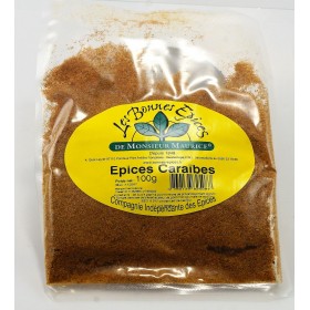THE GOOD SPICES OF MAURITIUS Spices Caribbean 100g Spices Caribbean 100g