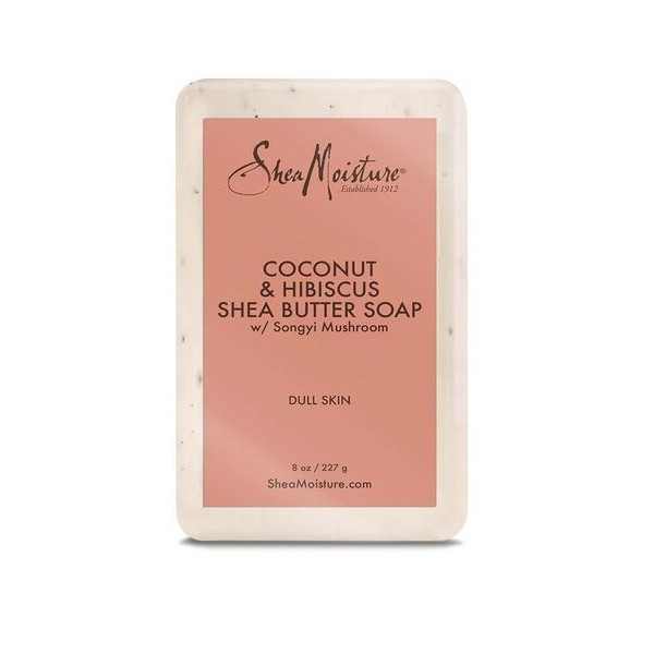 Shea Moisture Coconut & Hibiscus Soap "Brightening Soap" 227g