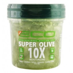 Gel fixant et hydratant "SUPER OLIVE 10X" 236ml [destockage]