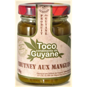 French Guiana Delights Chutney with MANGOES 100g TOCO